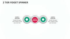 2 Tier Fidget Spinner - Slide 1