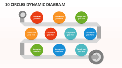 10 Circles Dynamic Diagram - Slide 1