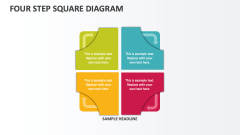 Four Step Square Diagram - Slide 1