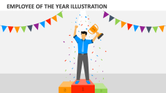 Employee of The Year Illustration - Slide 1