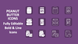Peanut Butter Icons - Slide 1