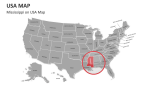 Mississippi Map - Slide 3