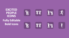 Excited People Icons - Slide 1