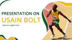 Presentation on Usain Bolt - Slide 1