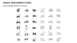 Heavy Machinery Icons - Slide 2
