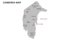 Canberra Map - Slide 1