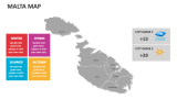 Malta Map - Slide 9