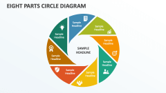 Eight Parts Circle Diagram - Slide 1