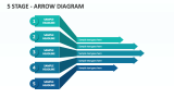 5 Stage - Arrow Diagram - Slide 1
