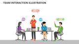 Team Interaction Illustration - Slide 1