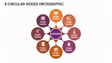 8 Circular Nodes Infographic - Slide 1