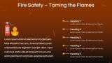 Fire Presentation Theme - Slide 10