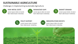 Challenges in Implementing Sustainable Agriculture - Slide 13