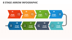 8 Stage Arrow Infographic - Slide 1