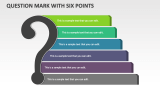 Question Mark with Six Points - Slide 1