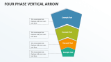 Four Phase Vertical Arrow - Slide 1