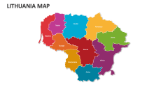 Lithuania Map - Slide 1