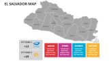 El Salvador Map - Slide 9