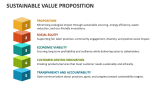 Sustainable Value Proposition - Slide 2