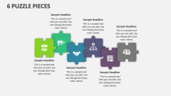 6 Puzzle Pieces - Slide 1