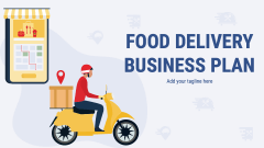 Food Delivery Business Plan - Slide 1