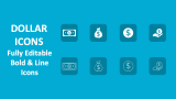 Dollar Icons - Slide 1