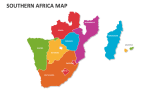 Southern Africa Map - Slide 1