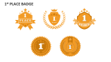 1st Place Badge - Slide 1
