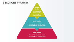 3 Sections Pyramid - Slide 1