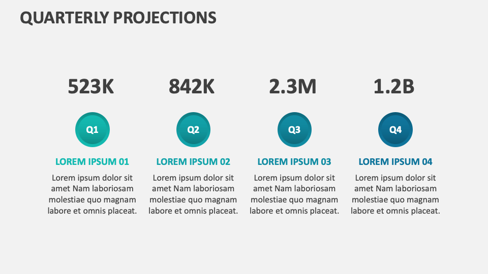 Quarterly Projections - Slide 1