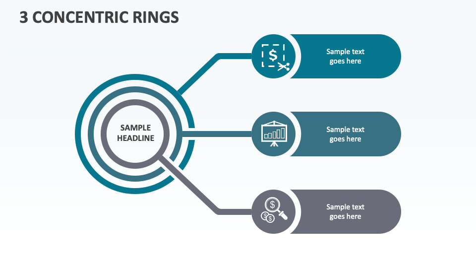 3 Concentric Rings - Slide 1