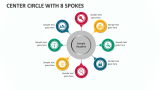 Center Circle with 8 Spokes - Slide 1