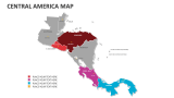 Central America Map - Slide 5