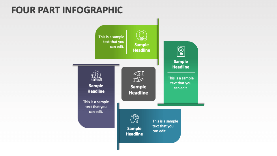 Four Part Infographic - Slide 1