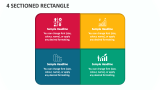 4 Sectioned Rectangle - Slide 1