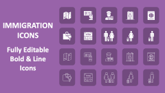 Immigration Icons - Slide 1