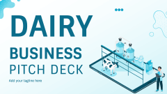 Dairy Business Pitch Deck - Slide 1