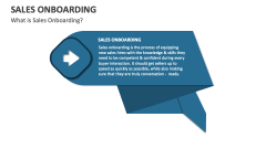 What is Sales Onboarding? - Slide 1