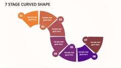 7 Stage Curved Shape - Slide 1