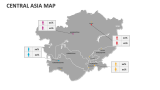 Central Asia map - Slide 7