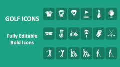 Golf Icons - Slide 1