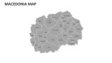 Macedonia Map - Slide 3