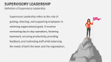 Definition of Supervisory Leadership - Slide 2
