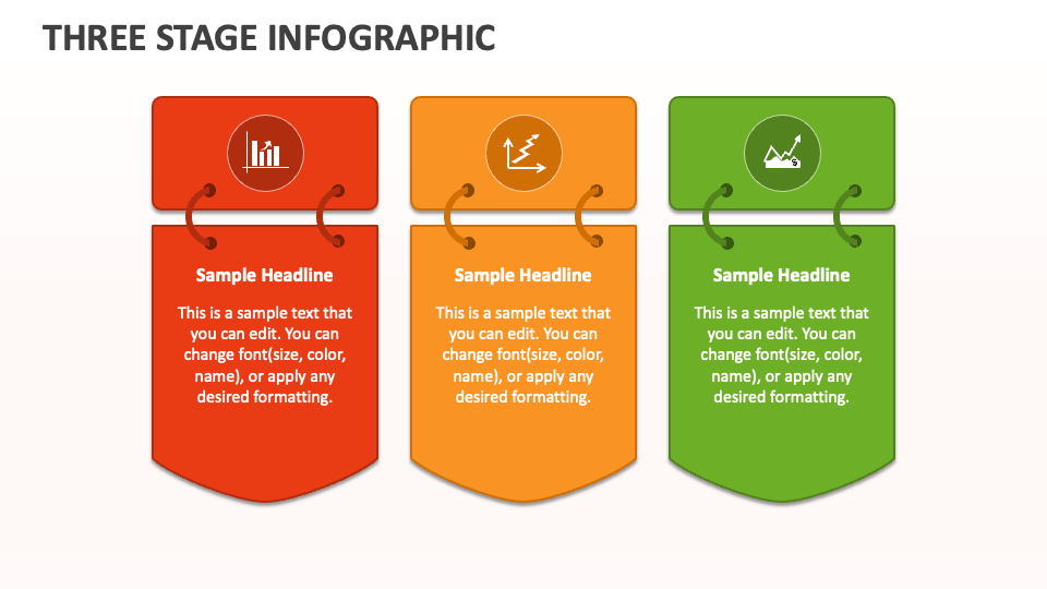 Three Stage Infographic - Slide 1