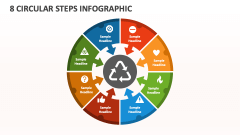 8 Circular Steps Infographic - Slide 1
