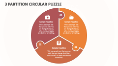 3 Partition Circular Puzzle - Slide 1