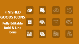 Finished Goods Icons - Slide 1