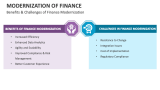 Benefits & Challenges of Finance Modernization - Slide 8
