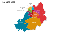 Lahore Map - Slide 1