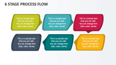 6 Stage Process Flow - Slide 1